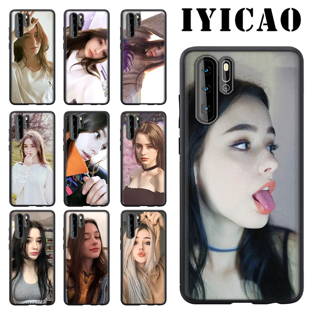 IYICAO Даша таран черный мягкий чехол для мобильного телефона Huawei Honor 6a 7A 20 9X Pro 7C 7X 8X 8C