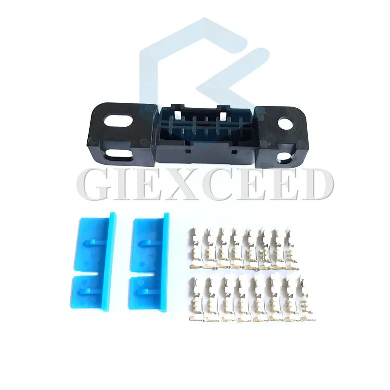 Vag Com elm327 자동 스캐너 인터페이스용 암 포트 자동차 진단 도구, 16 핀 OBD2 커넥터 어댑터, 2 세트