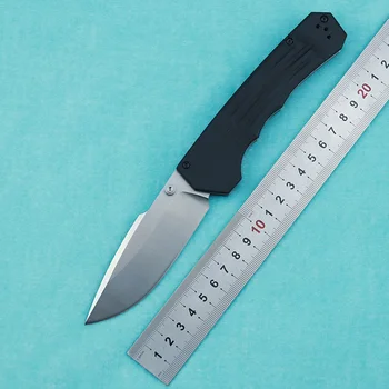 

LEMIFSHE 427 folding knife S30V blade G10 handle copper washer outdoor camping survival kitchen fruit knife EDC tool