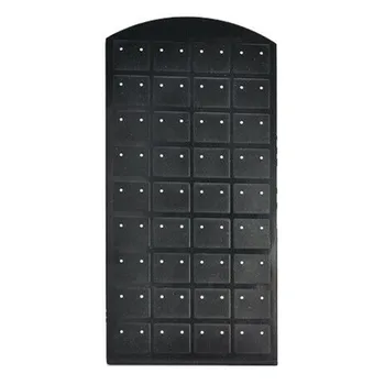 

48 Holes 72 Holes Earrings Display Stand Jewelry Showcase Solid Space Saving Free Standing Ear Studs Acrylic Home Protective