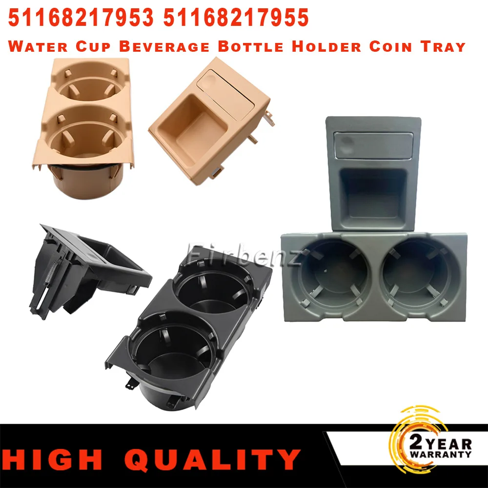 

51168217953 51168217955 Автомобильная центральная консоль, держатель для бутылки с водой, для напитков, лоток для монет для Bmw 3 серии E46 323i 318I 320I 98-06