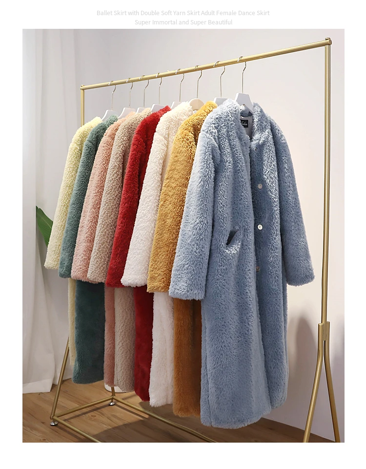 Winter Women Thick Warm Long Faux Fur Coat Female Brand High Quality Fluffy Fur Jacket Plus Size Loose Parkas teddy coat LY711