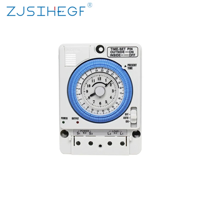 Time Controler TB35N 100 240 В 15а din рейка водонагреватель программируемый таймер аналоговый