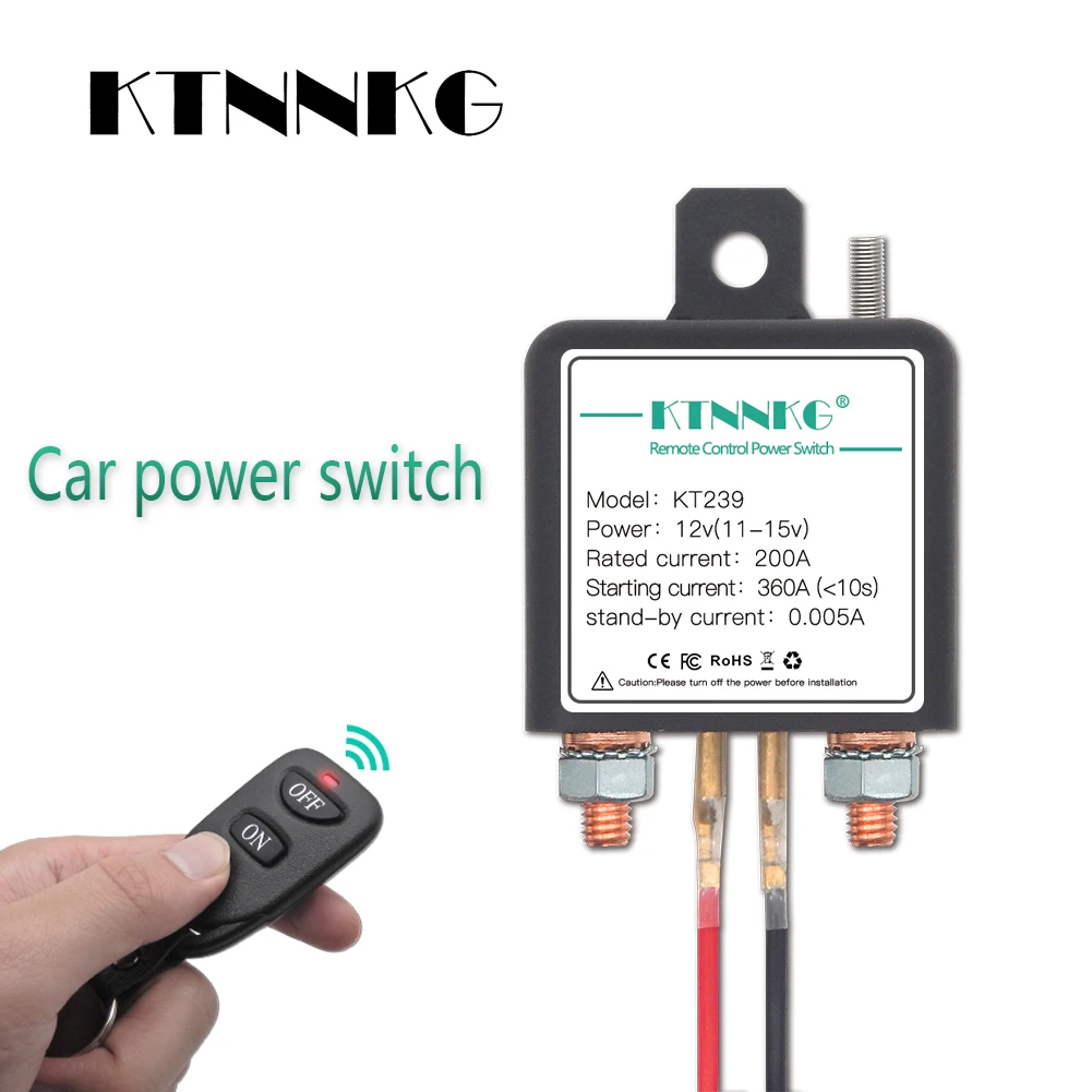 12V100A переключатели аккумуляторов для мотоциклов беспроводной пульт