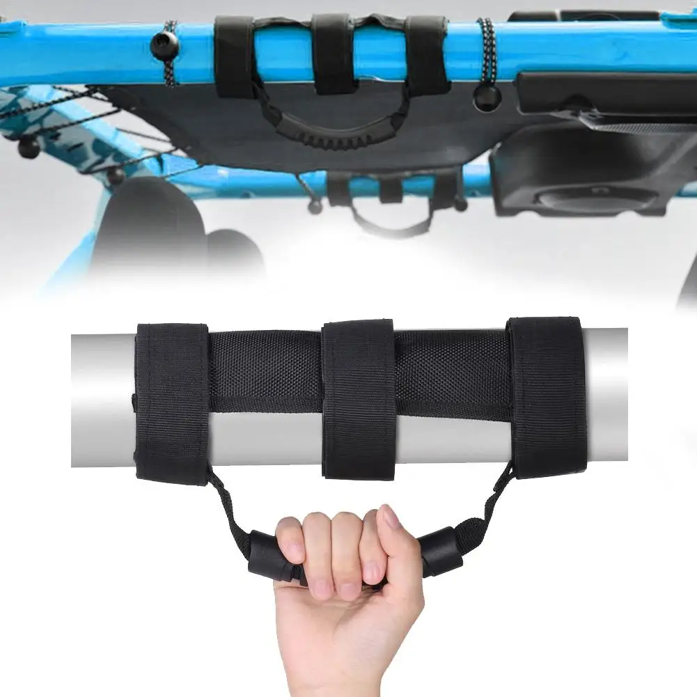 

Red/Black Strong Quality Off-Road Vehicle Interior Canopy Handles Grip Armrest For Jeep Wrangler Electric Scooter Hand Carrying3
