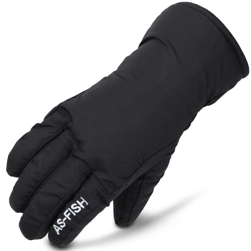 1 пара взрослых/Детские лыжные перчатки для сноуборда противоскользящие Водонепроницаемые зимние Sonw теплый флис мотоцикл, снегоход перчатки для верховой езды