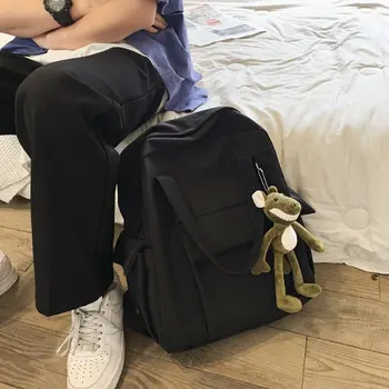 

Women Backpacks for School Teenage Girls 2020 New Fashion Female Casual Canvas Students Backpack for Teenager Shoulder Bags