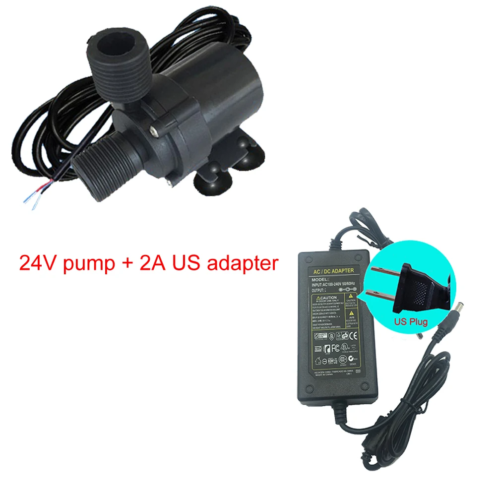 24V pump n 2A US adapter