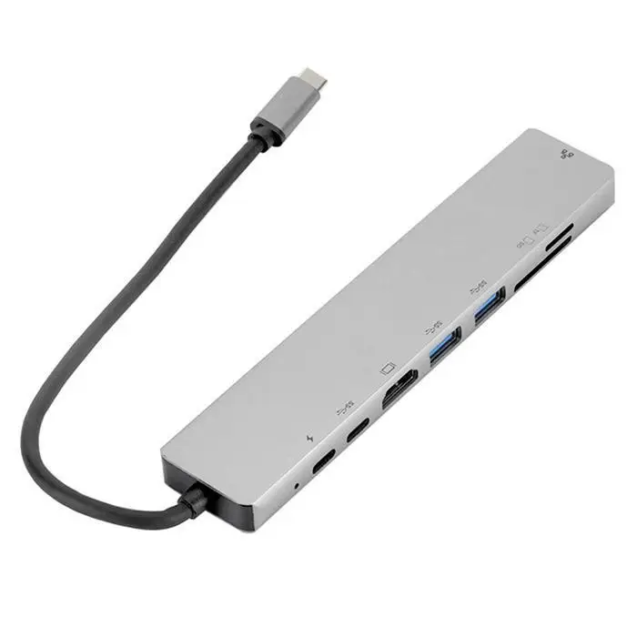 Usb type C к HDMI Thunderbolt 3 адаптер станция dex с HDMI USB 3,0 порты для MacBook Pro VGA кабель MateBook