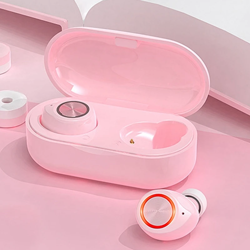 TWS 6 0 Bluetooth Wireless Earphone Press Handsfree Stereo Wireless Bluetooth Headphone Earbuds for Android Apple