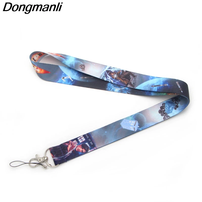 PC93 Doctor Who keychain lanyard Badge ID Lanyards/ Mobile Phone Rope/ Key Lanyard Neck Straps jewelry