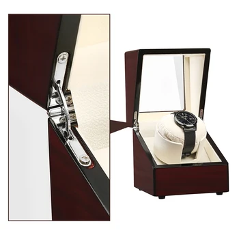 

1pc EU/US/UK Plug Watch Shaker Watch Winder Automatic Mechanical Watch Winding Box Jewelry Storage Organizer Watch Winder Holder