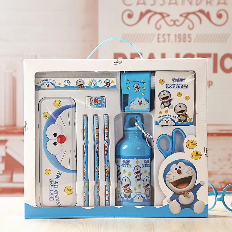 Kawaii Rabbit Spiderman Doraemon подарок на детский сад приз точилка для карандашей чайник ластик Канцелярский набор детский подарок на день рождения