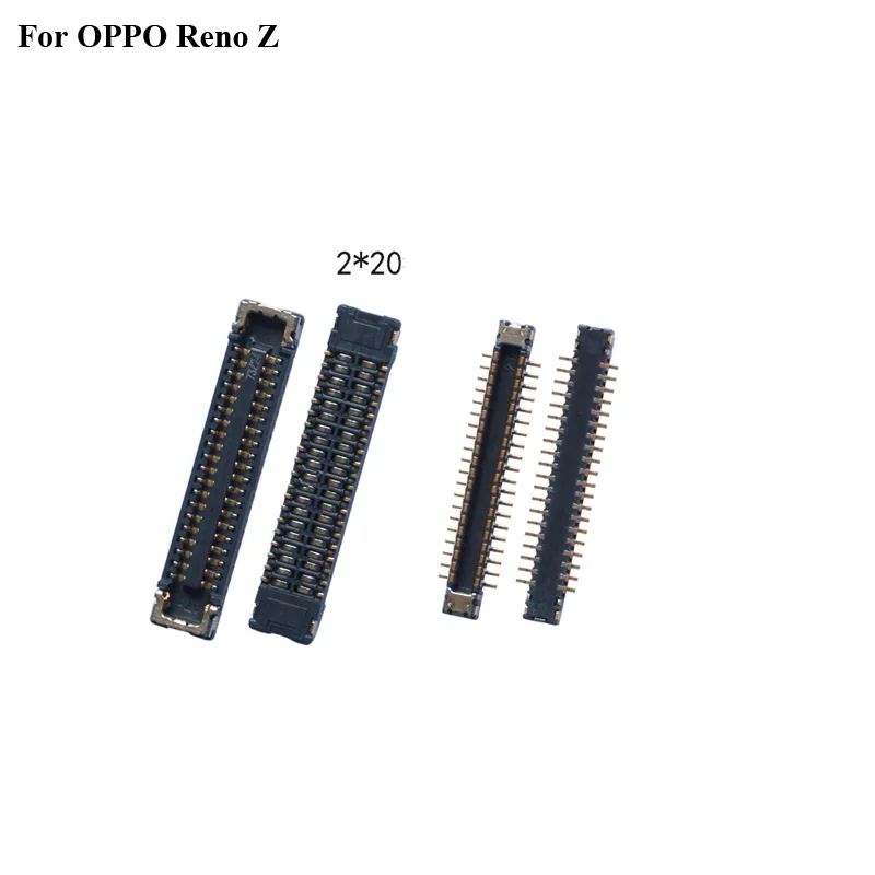 5pcs FPC connector For OPPO Reno Z LCD display screen on motherboard mainboard cable RenoZ Re no | Мобильные телефоны и