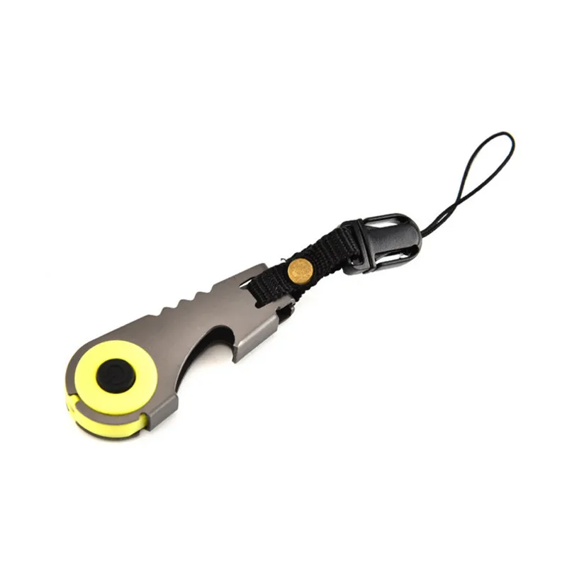 

Anti-Lost Keychain LED Light Bottle Opener Carabiner Key Ring Multifunctional Outdoor Small Tool