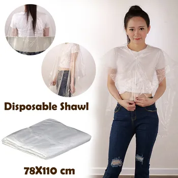 

200pcs 78x110cm Disposable Waterproof Hair Salon Capes Washing Pads Shampoo Cape Barber Tools Hairdressing Cloth