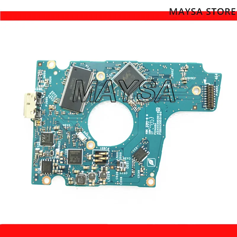

Контроллер печатной платы жесткого диска G3959A для Toshiba 2,5 дюйма, USB 3,0, восстановление данных жесткого диска, ремонт MQ03UBB200, MQ03UBB300