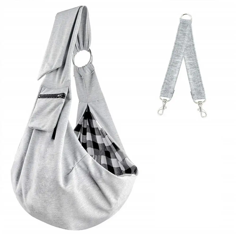 Сумка для собак, перевязь для домашних животных, сумка для переноски, двусторонняя, ручная, дорожная сумка для маленьких и средних собак с регулируемым и безопасным ремешком