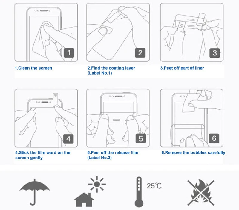 Screen Protector For Samsung Galaxy Tab A 7.0 Tempered Glass for Samsung Tab A 2016 7" T280 T285 Tempered Glass Protection Cover 6