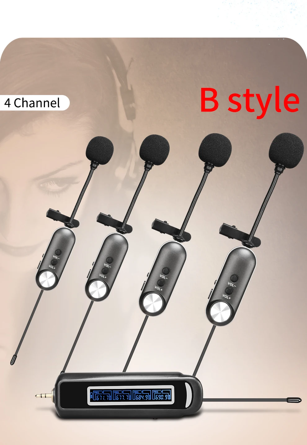 无线一拖四领夹-English_09