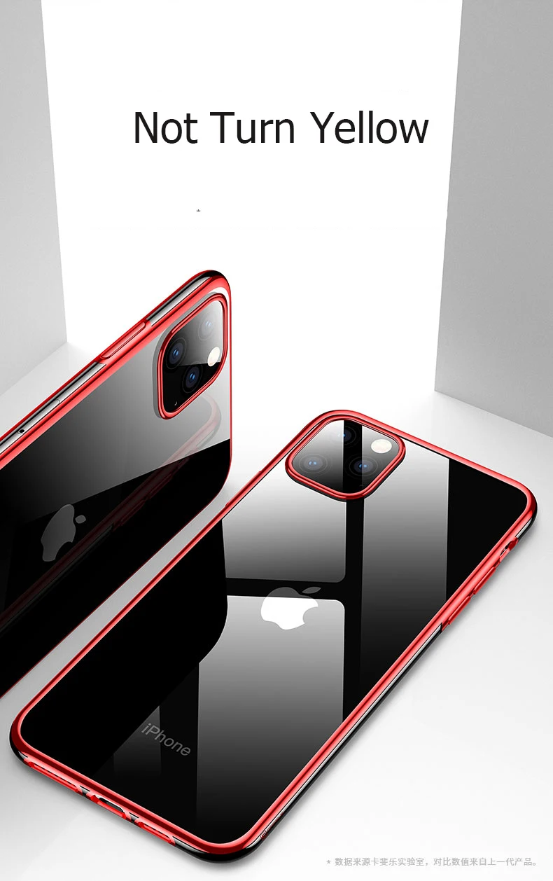 Для iPhone 11 чехол с лазерным покрытием Роскошный чехол из мягкого ТПУ прозрачный чехол для iPhone 11 Pro Max Plus яркий хрустальный чехол для телефона