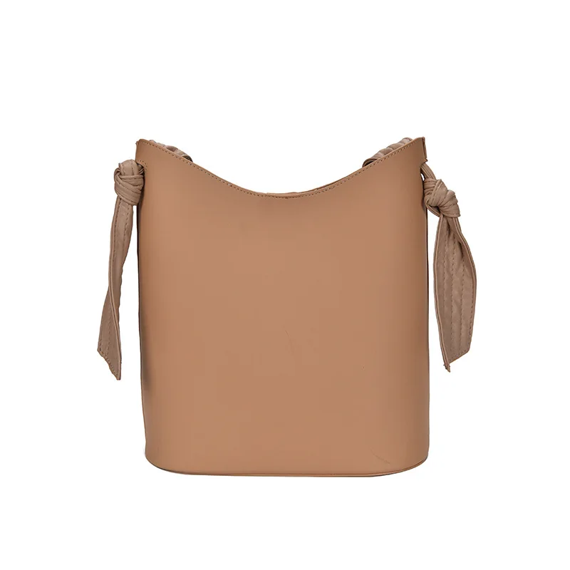 PU Wide Shoulder Strap Women Messenger Bag Solid Color Korean Version Crossbody Bags for Women New Fashion Ladies Female Handbag - Цвет: Хаки