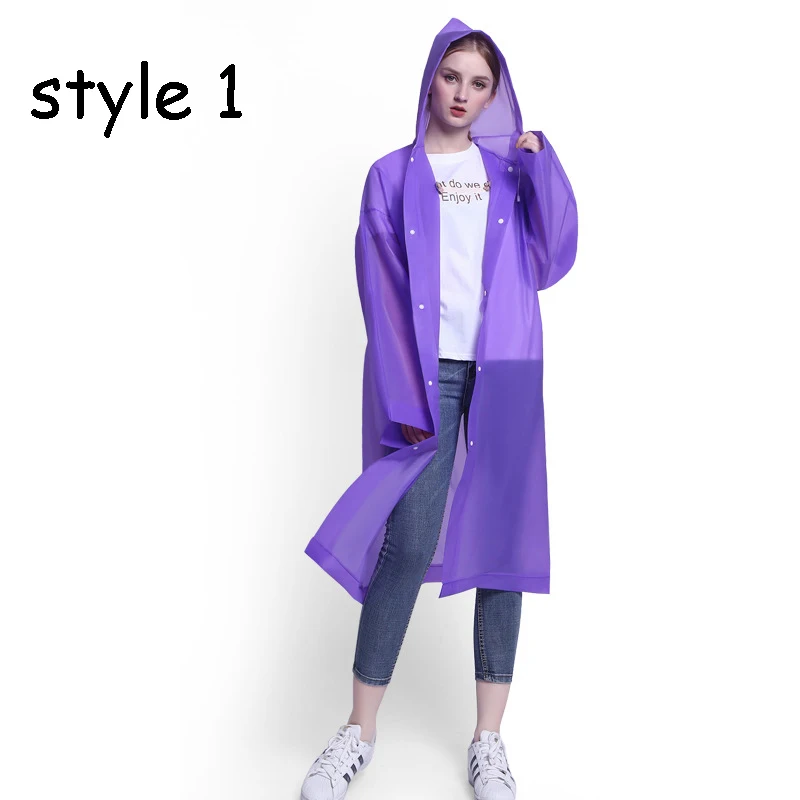 Raincoat Rain Coat Chubasquero Mujer Impermeable Regenjas Capa De Chuva Impermeable Mujer Para Lluvia Gabardina Mujer Women Men - Цвет: Raincoat 6