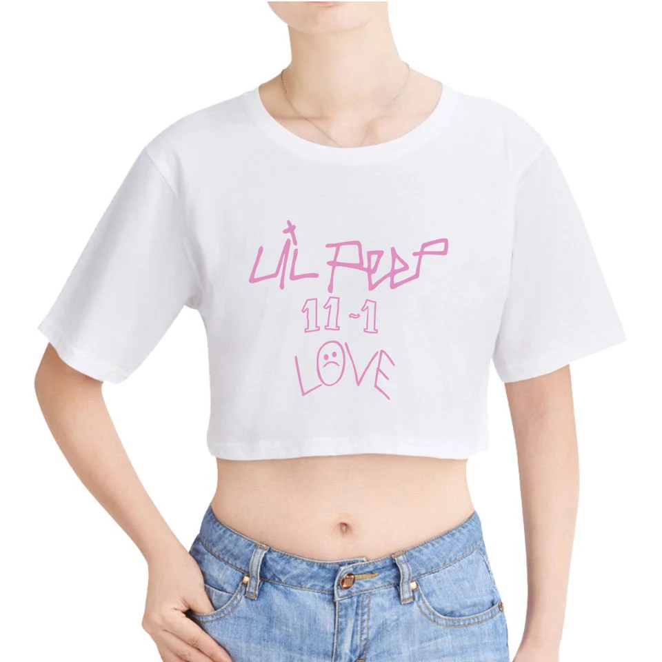 Lil, открытый укороченный топ, хлопок, Женская Сексуальная футболка, милая новая футболка с коротким рукавом, верхняя одежда, модная летняя футболка