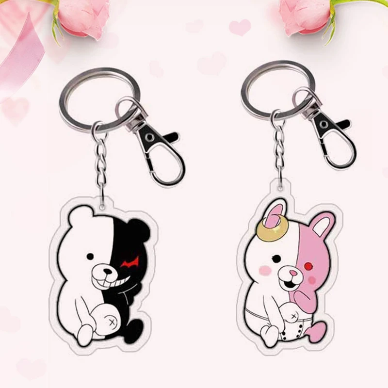 Аниме Danganronpa Dangan Ronpa Komaeda Nagito акриловая фигурка брелок украшение Коллекция Модель игрушки Косплей