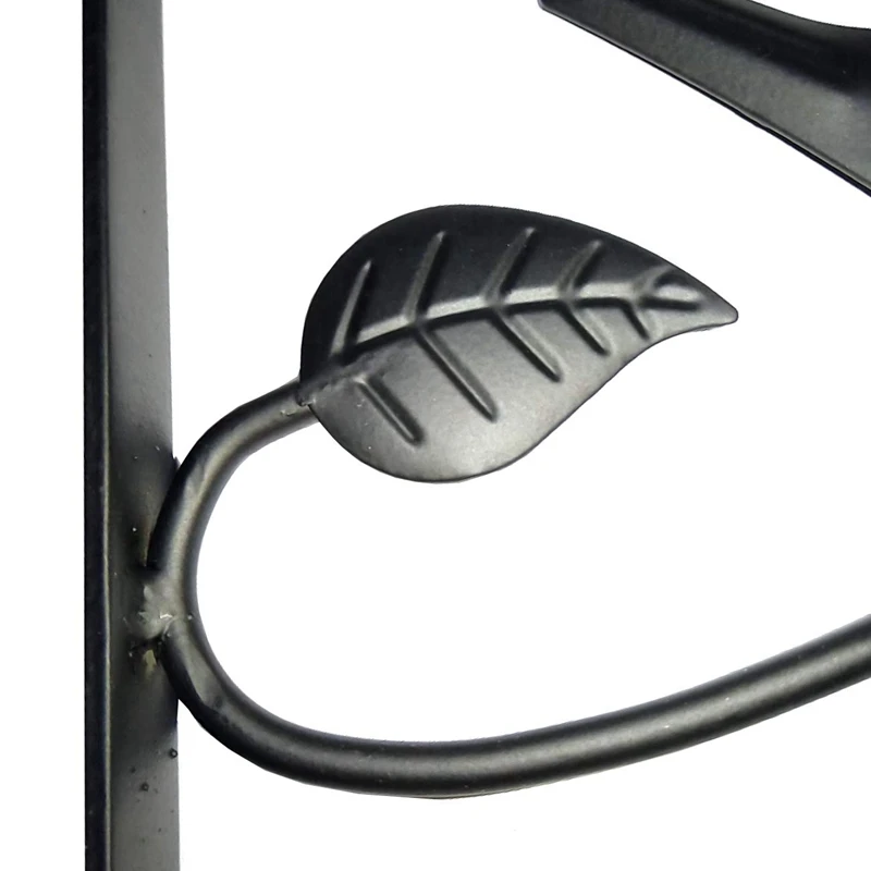 Wrought Iron Basket Bracket Hook Bracket Lantern,Flower Pot Plant Hanger Suitable for Outdoor Indoor Hanging Bird Feeder Wind Ch