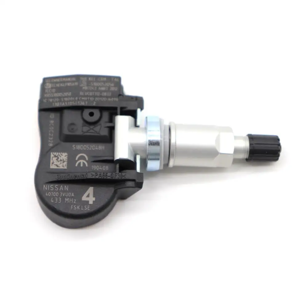Автомобильный датчик контроля давления в шинах TPMS 40700-3VU0A для Nissan NT500 NV200 Pulsar Qashqai Rogue Sentra Tiida 2013- 433 МГц