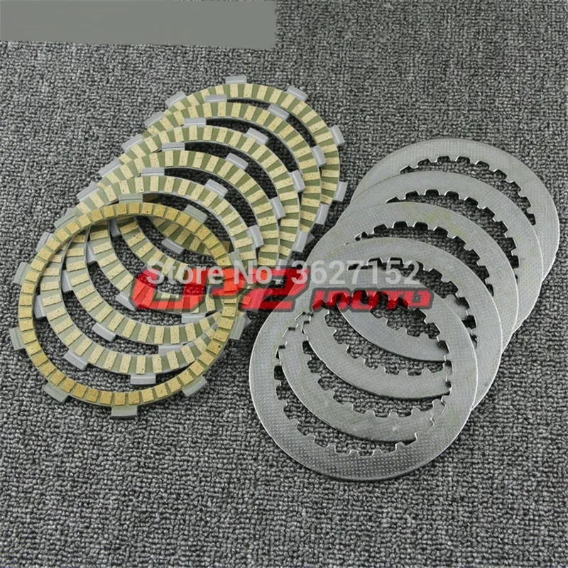 

Clutch Plates Discs For Honda XR250 XR250R Baja Motard 86-05 XR350 RD/RE 83-84 TRX300 X9 EX 93-08 TRX350 Fourtrax Rancher 00-05