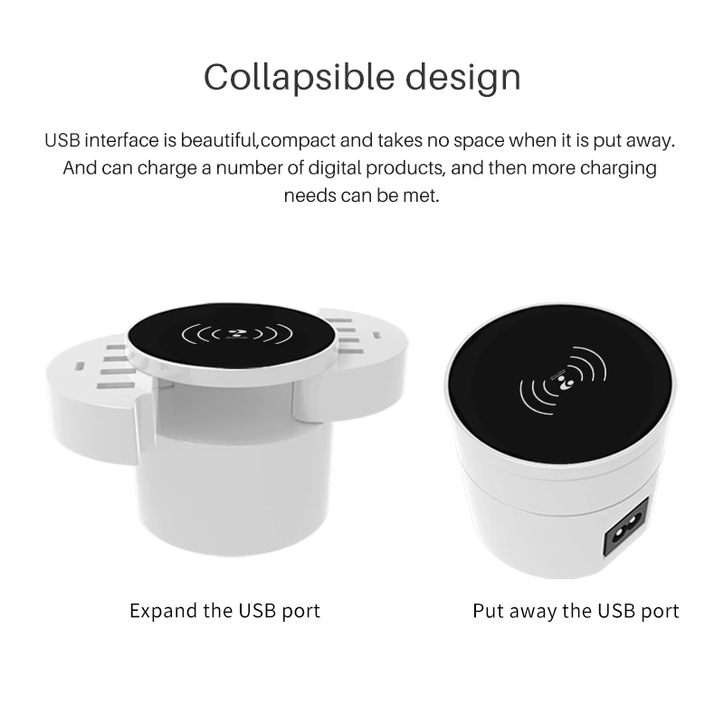 ABKT? Wenhao Usb зарядное устройство, многофункциональное 8Usb+ 2 типа c быстрое зарядное устройство многопортовое Usb умное зарядное устройство, 1,5 м