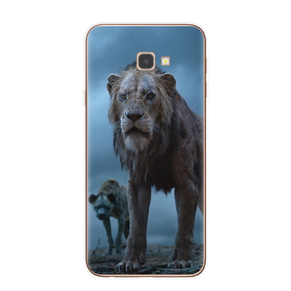 Роскошный чехол для телефона Lion King nala simba timon для samsung J3 J5 J7 J4 J6 Plus Note 8 9 10 Pro Coque Fundas