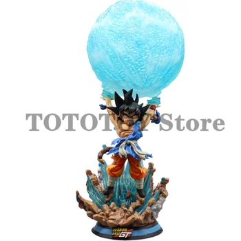 Dragon Dall Z DBZ GK Figurine Animal Figure Kakarotto Super Saiyan Son Goku 50CM PVC Illuminable Gift Modle Figma Gift For Kids