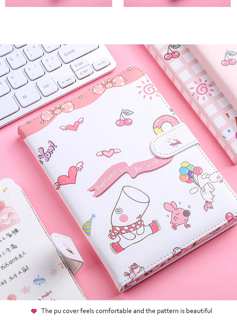 Kawaii Cute Pastel Notebook Diary - Limited Edition