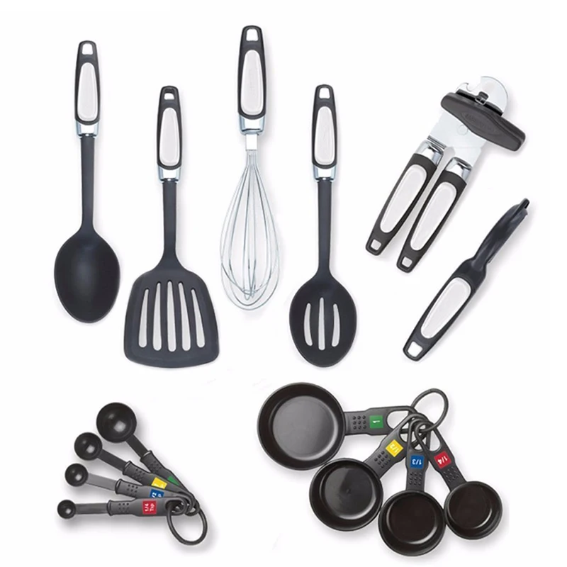 Kitchen Utensil Set 14pcs Silicone Cooking Kitchen Utensils Set Cooking  Tools Turner Tongs Spatula Spoon