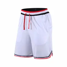 Heavywood Summer Men's Basketball Casual Shorts Running Workout Man Middle Pants Pants Zipper Pocket Breathable Soft Man Shorts