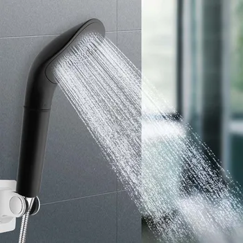 

Shower Head Pressure Rainfall Shower Head Black Shower Head Water Saving Filter Spray Nozzle High Pressure Water Saving