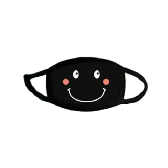 Anime black quirky personality expression mask 117