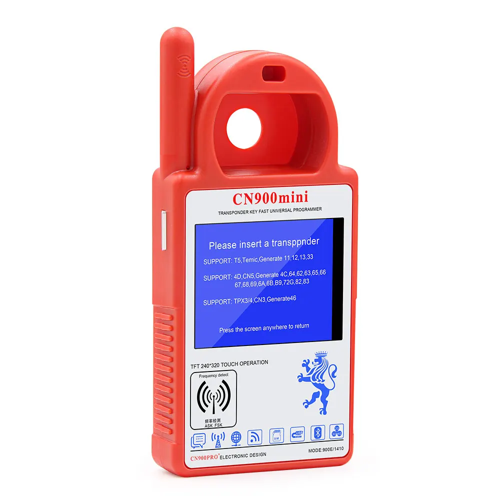 Мини CN 900 ND 900 Поддержка 4C/4D/42/46/48/72G чип Копировать онлайн обновления новые CN900 ND900 Мини Автомобильный ключевой программист