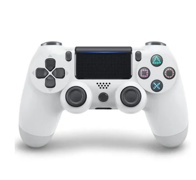Bluetooth беспроводной/проводной джойстик для PS4 PS3 DualShock4 контроллер подходит для консоли mando для Playstation геймпад джойстик - Цвет: Wireless white