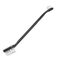 1~10 Pcs Car Double-head Detail Brush Hard Burrs Tire Wheel Brush Car Cleaning Crevice Brush Car Cleaning Tools 1