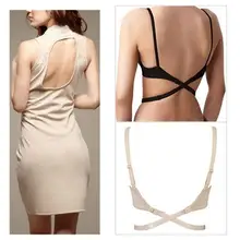 

2022 new bra extended shoulder strap lengthened buckle skin color cross back shoulder strap personal clothing accessories