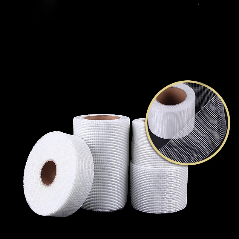 

Self-adhesive Mesh Cloth 4.5cm 8cm 10cm Wall Protect Fibreglass Belt Grid Joint Crack Resistant Glass Fiber