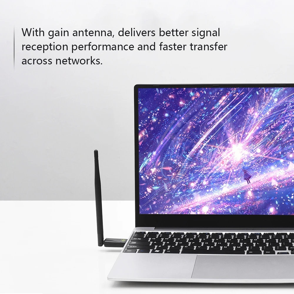 New USB Wifi Router Adapter Driver-free Network LAN Card Plug& Play With Rotatable Antenna for windows XP/Vista/Linux