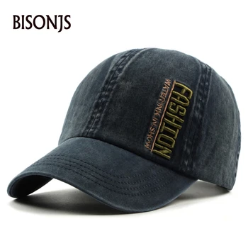 

Bisonjs 2020 New Outdoor Men Baseball Cap Women'S Fashion Letters Embroidery Snapback Caps Summer Adjustable Breathable Sun Hats