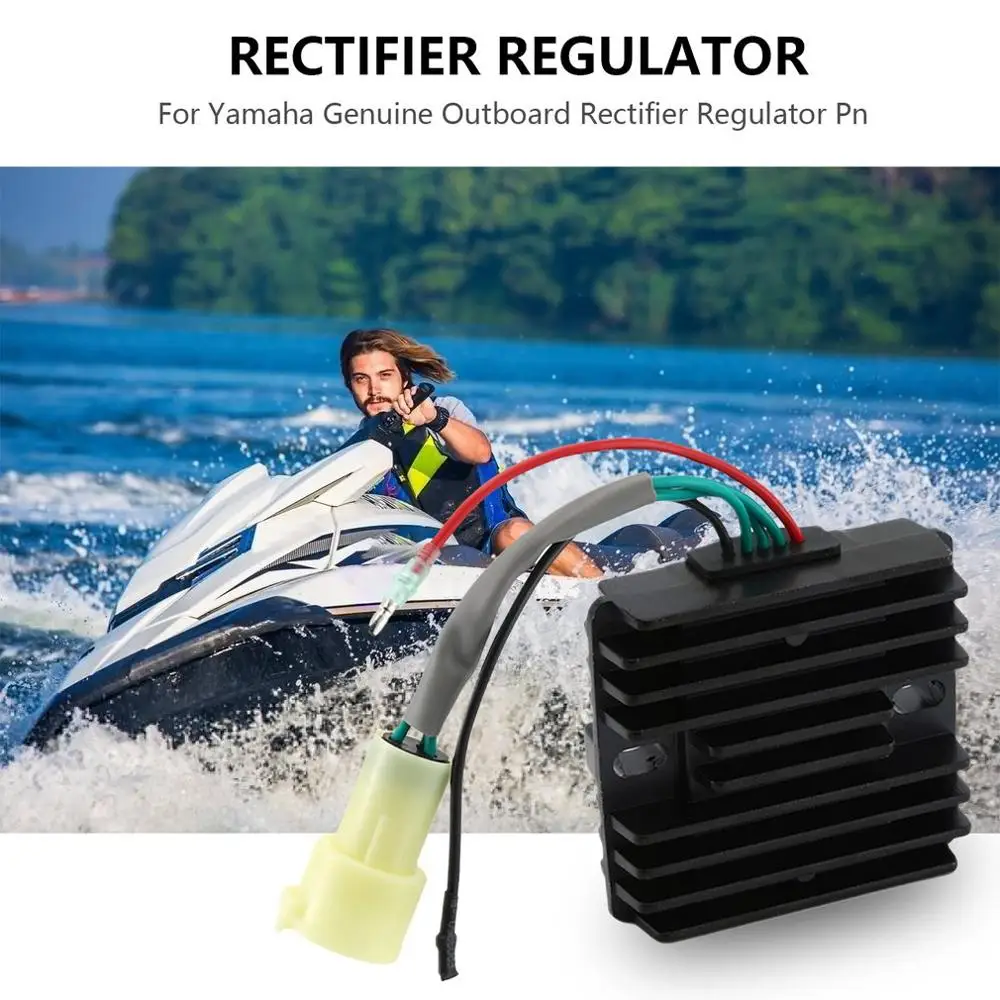 Для Yamaha подлинный подвесной Выпрямитель регулятор Pn/67F-81960-12-00 мотоцикл регулятор напряжения Выпрямитель