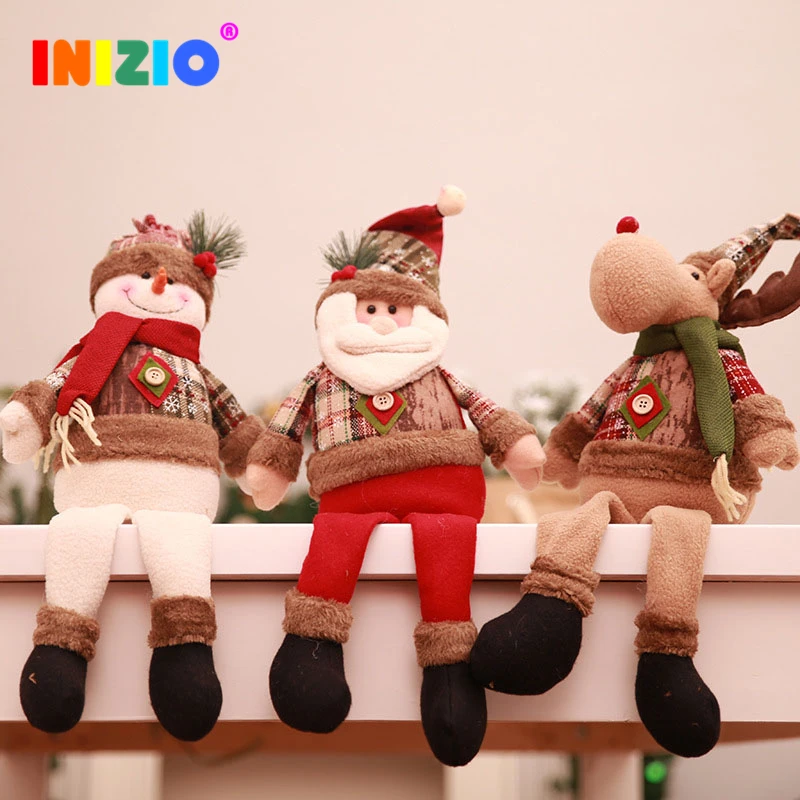 

2020 Christmas Decoration Christmas Tree Hanging Santa Claus Snowman Elk Decoration Toy New Year Home Decoration