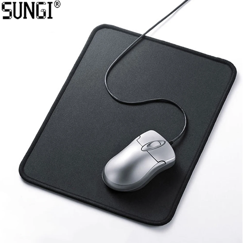 

SUNGI Quality Sellection Soft Rubber Mouse Pad with Stitched Edge Premium-Textured Mouse Mat for Office Home Use